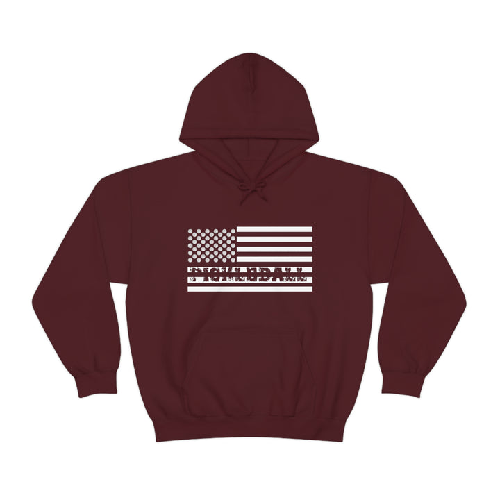 Pickleball Flag Transparent Unisex Hoodie - Great Pickleball Stuff