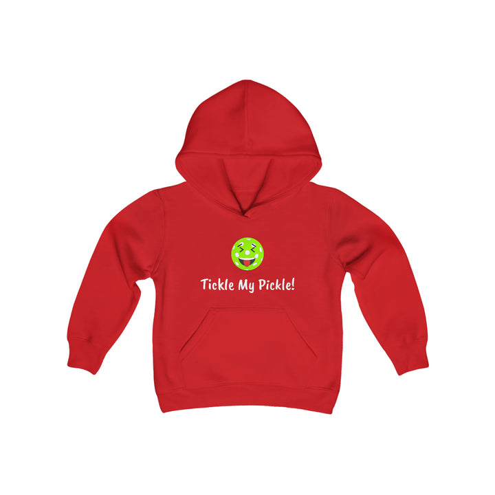 Tickle My Pickle Youth Hoodie - Great Pickleball Stuff