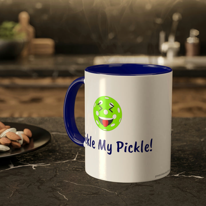 Tickle My Pickle Coffee Mug-Great Pickleball Stuff