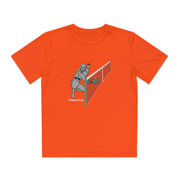 Pickleball Ninja Dinking-Female Youth Moisture-Wicking T-Shirt - Great Pickleball Stuff