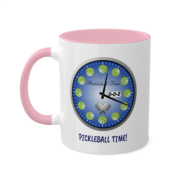 Pickleball Time Coffee Mug-Great Pickleball Stuff