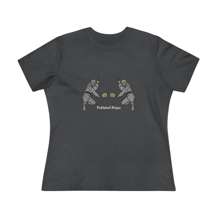 Pickleball Ninjas-Women's Doubles Women's Relaxed-Fit T-shirt - Great Pickleball Stuff