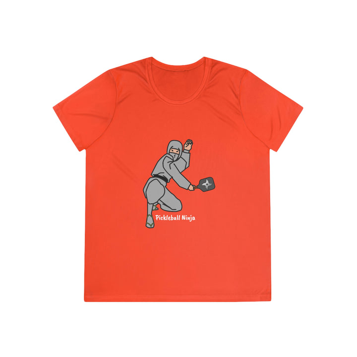 Pickleball Ninja-Male Women's Moisture-Wicking T-Shirt - Great Pickleball Stuff