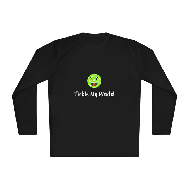 Tickle My Pickle Unisex Moisture-Wicking Long Sleeve Tee - Great Pickleball Stuff