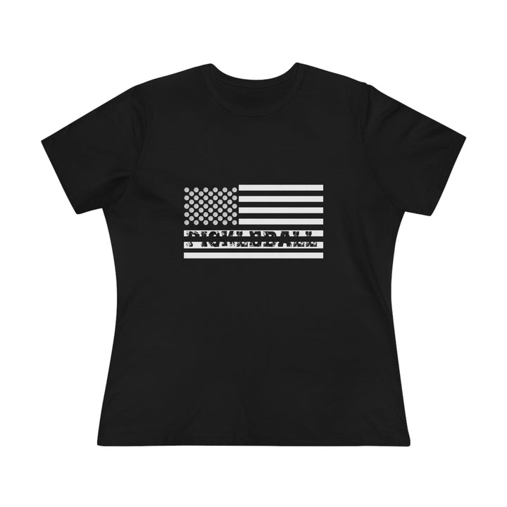 Pickleball Flag Transparent Women's Relaxed-Fit T-shirt - Great Pickleball Stuff