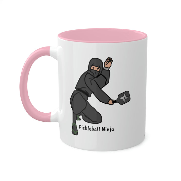 Pickleball Ninja-Male Coffee Mug-Great Pickleball Stuff