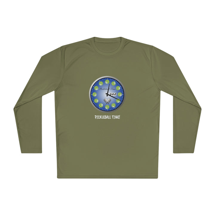 Pickleball Time Unisex Moisture-Wicking Long Sleeve Tee - Great Pickleball Stuff