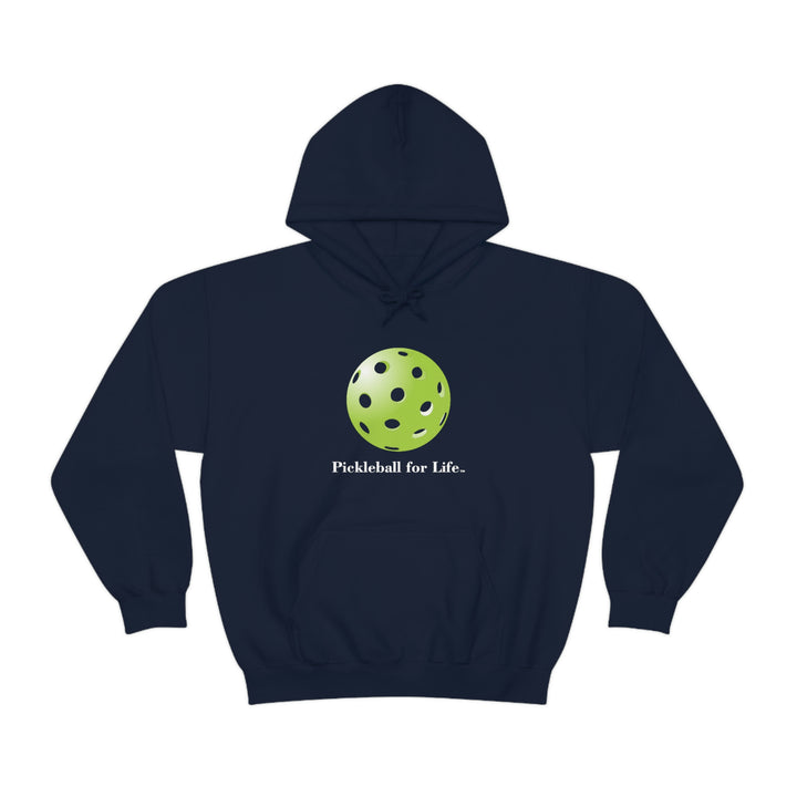 Pickleball for Life-Green Unisex Hoodie - Great Pickleball Stuff