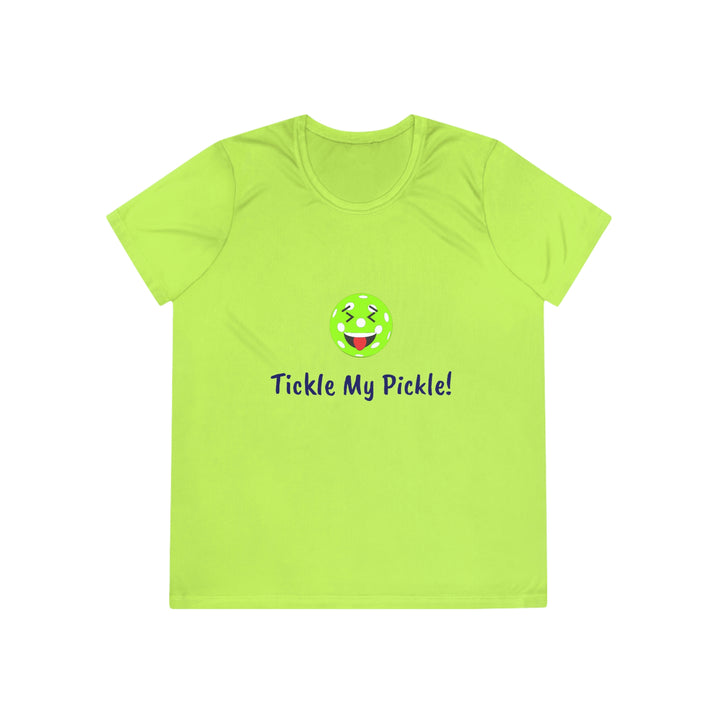 Tickle My Pickle Women's Moisture-Wicking T-Shirt - Great Pickleball Stuff