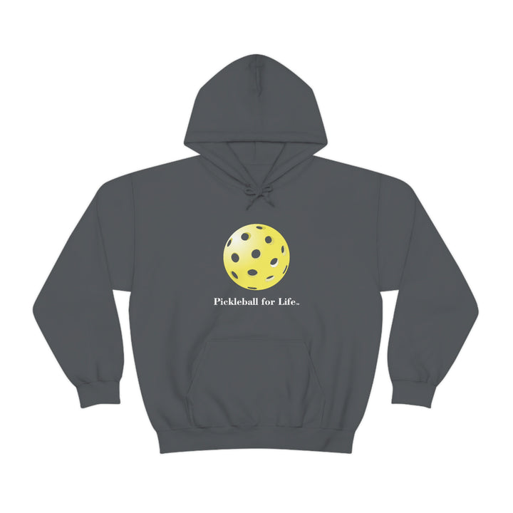 Pickleball for Life-Yellow Unisex Hoodie - Great Pickleball Stuff