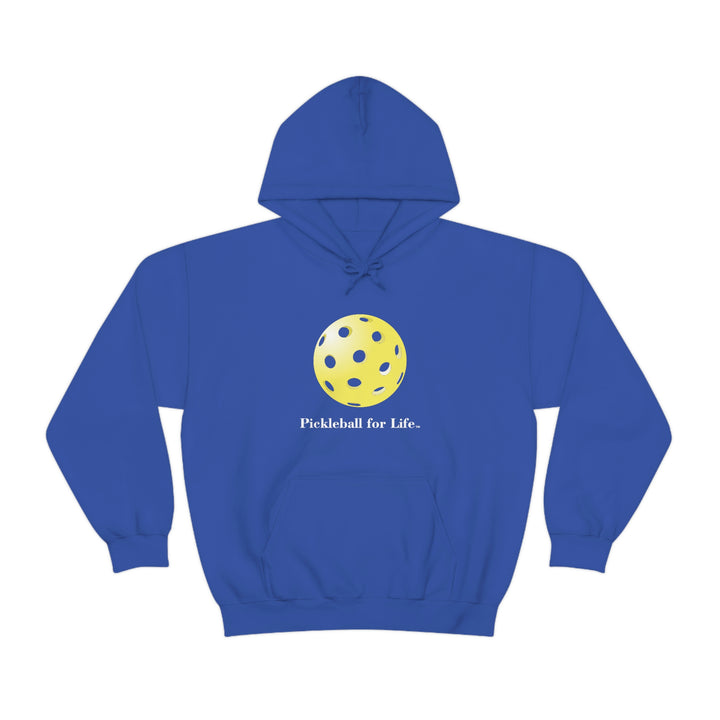 Pickleball for Life-Yellow Unisex Hoodie - Great Pickleball Stuff