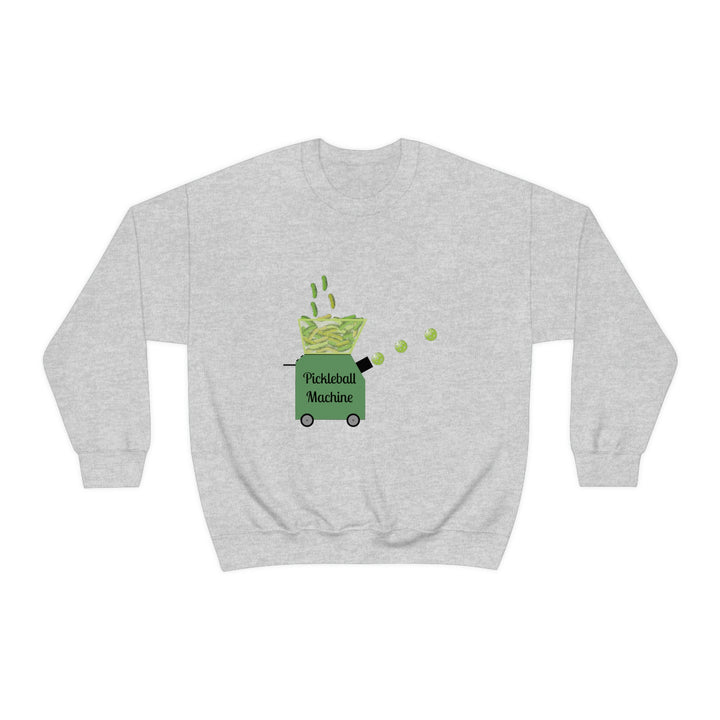 The Pickleball Machine Unisex Crewneck Sweatshirt - Great Pickleball Stuff