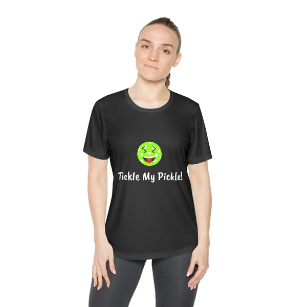 Tickle My Pickle Women's Moisture-Wicking T-Shirt - Great Pickleball Stuff