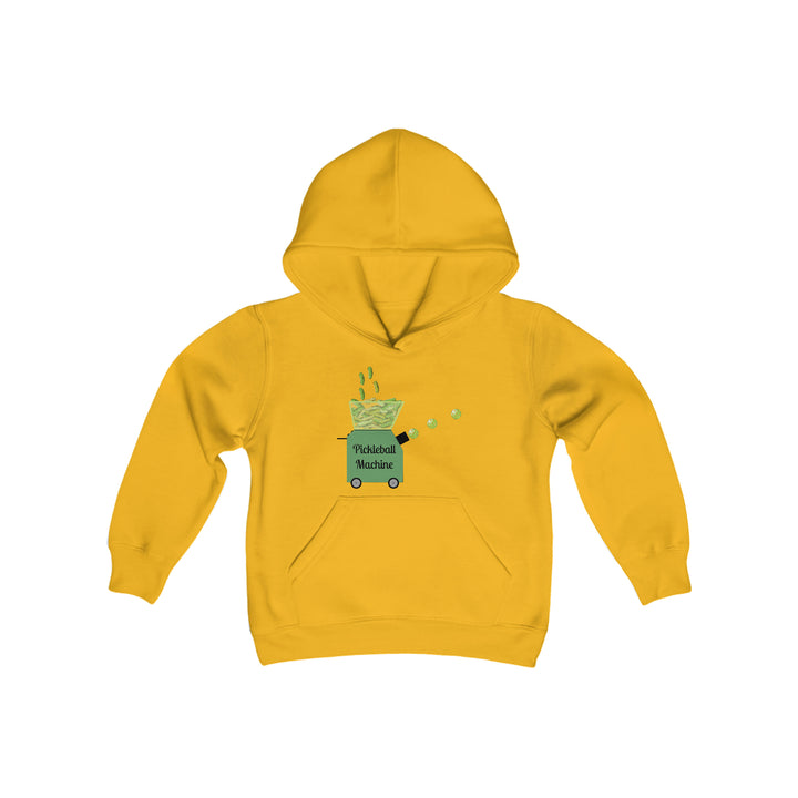 The Pickleball Machine Youth Hoodie - Great Pickleball Stuff