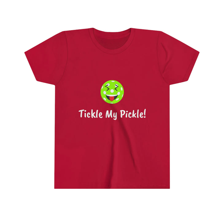 Tickle My Pickle Youth T-Shirt - Great Pickleball Stuff