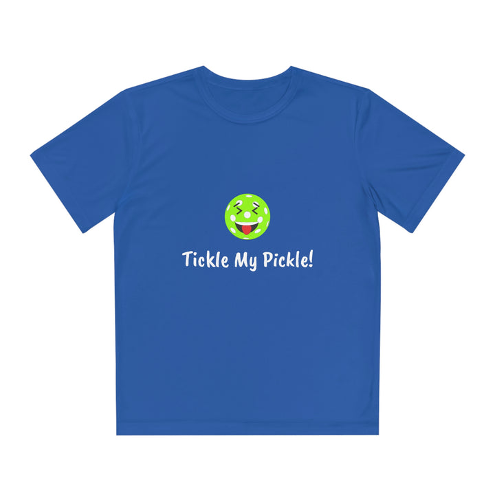 Tickle My Pickle Youth Moisture-Wicking T-Shirt - Great Pickleball Stuff