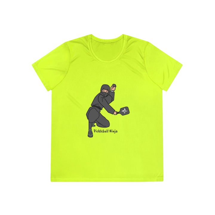 Pickleball Ninja-Male Women's Moisture-Wicking T-Shirt - Great Pickleball Stuff