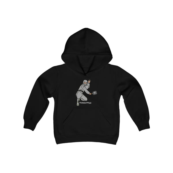 Pickleball Ninja-Male Youth Hoodie - Great Pickleball Stuff