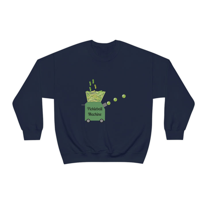 The Pickleball Machine Unisex Crewneck Sweatshirt - Great Pickleball Stuff