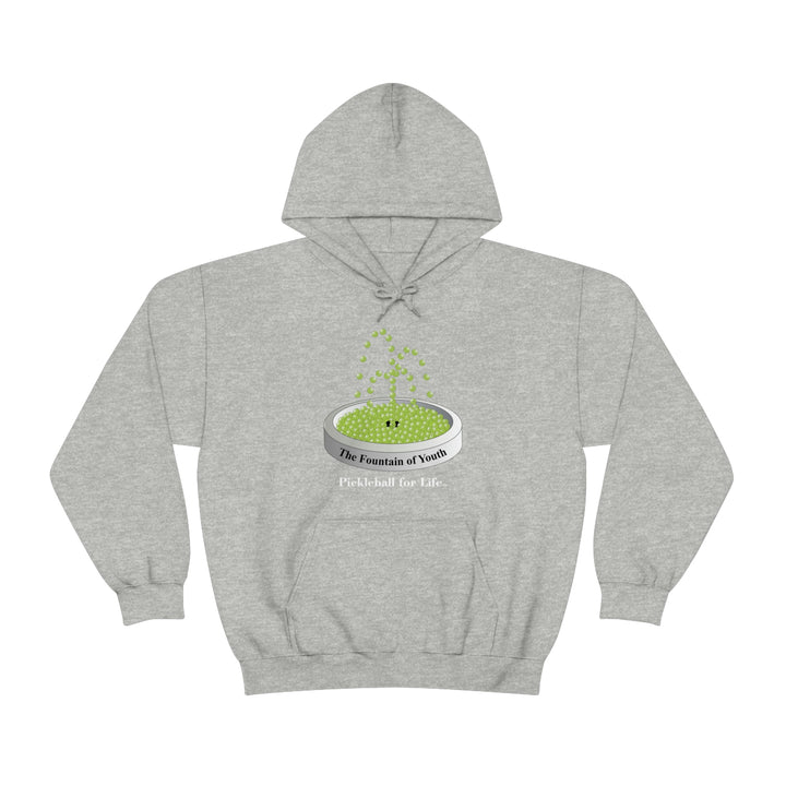 The Pickleball Fountain-Green Unisex Hoodie - Great Pickleball Stuff