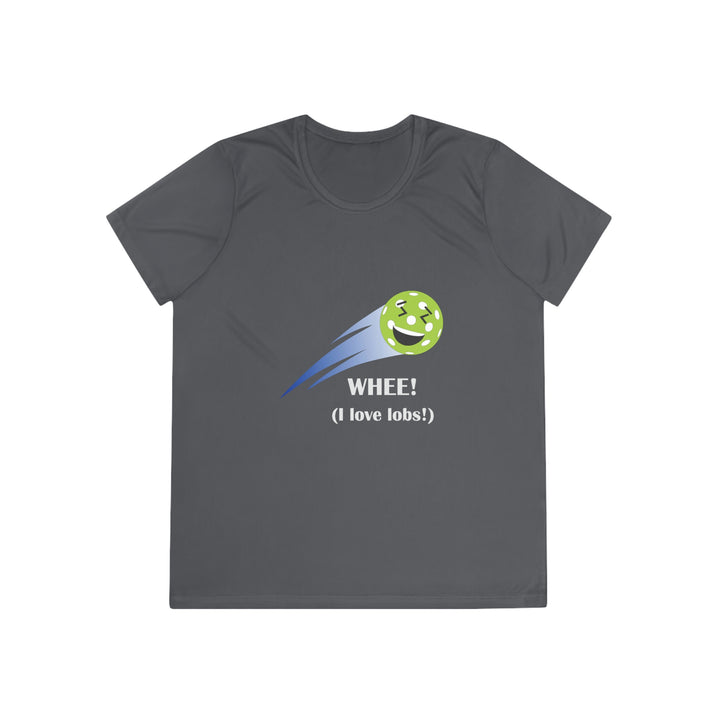 I Love Lobs! Women's Moisture-Wicking T-Shirt - Great Pickleball Stuff