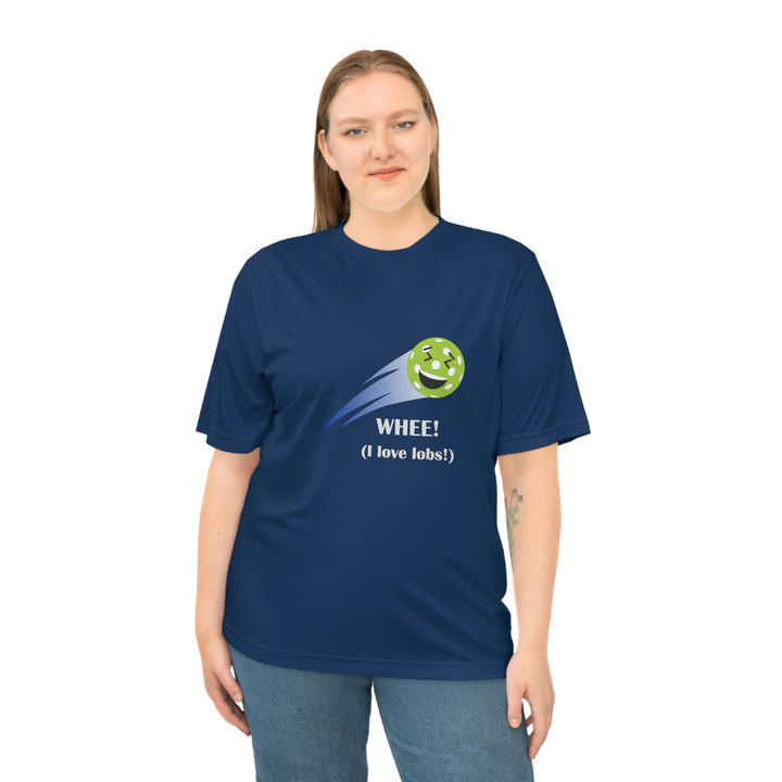 I Love Lobs! Unisex Moisture-Wicking T-Shirt - Great Pickleball Stuff