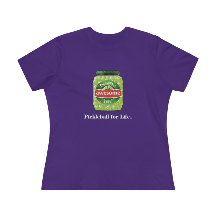 Awesome Pickles Women's Relaxed-Fit T-shirt - Great Pickleball Stuff