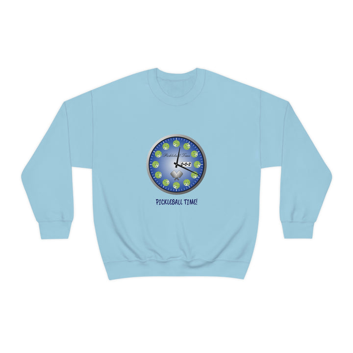 Pickleball Time Unisex Crewneck Sweatshirt - Great Pickleball Stuff