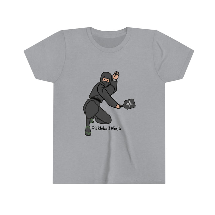 Pickleball Ninja-Male Youth T-Shirt - Great Pickleball Stuff