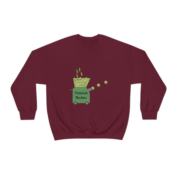 The Pickleball Machine Unisex Crewneck Sweatshirt - Great Pickleball Stuff