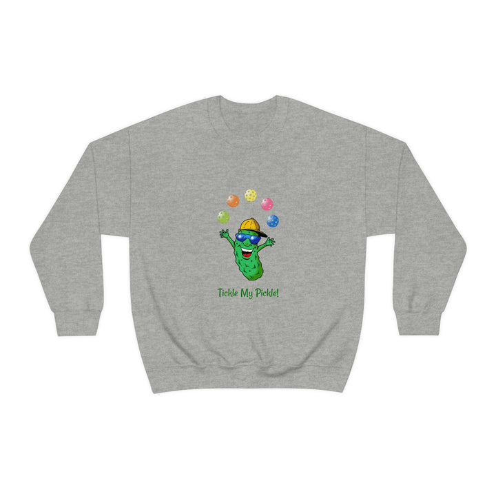 Tickle My Pickle Unisex Crewneck Sweatshirt - Great Pickleball Stuff