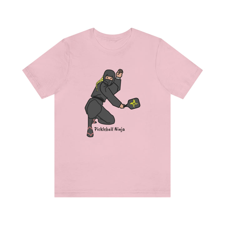 Pickleball Ninja-Female Unisex T-Shirt - Great Pickleball Stuff