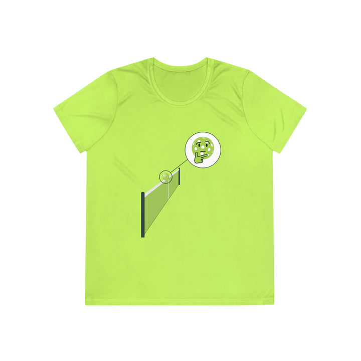 Pickleball Decision Women's Moisture-Wicking T-Shirt - Great Pickleball Stuff