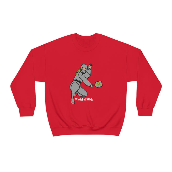 Pickleball Ninja-Female Unisex Crewneck Sweatshirt - Great Pickleball Stuff