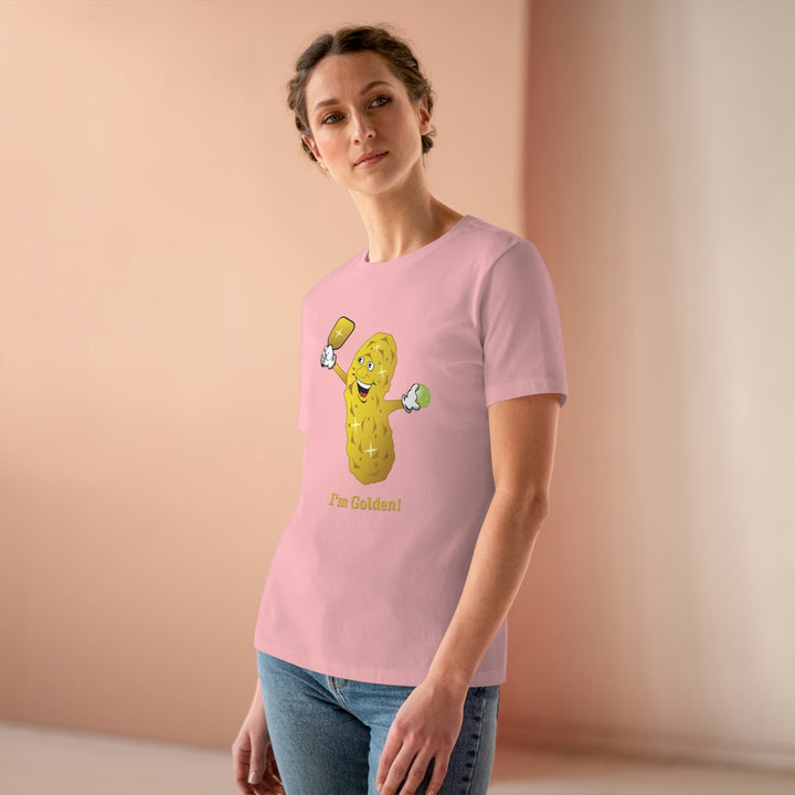 I'm Golden! Women's Relaxed-Fit T-shirt - Great Pickleball Stuff