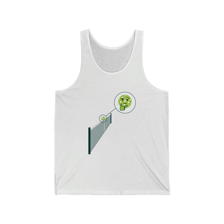 Pickleball Decision Unisex Cotton Tank - Great Pickleball Stuff