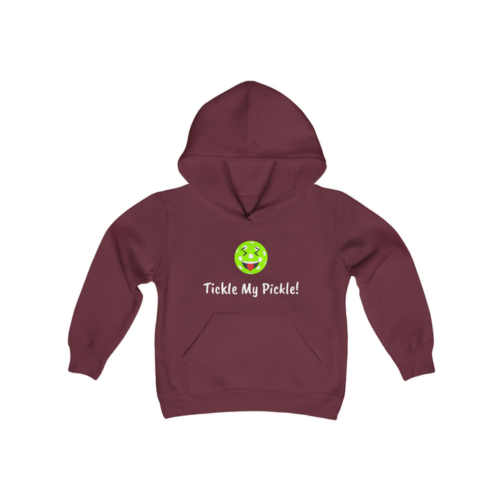 Tickle My Pickle Youth Hoodie - Great Pickleball Stuff