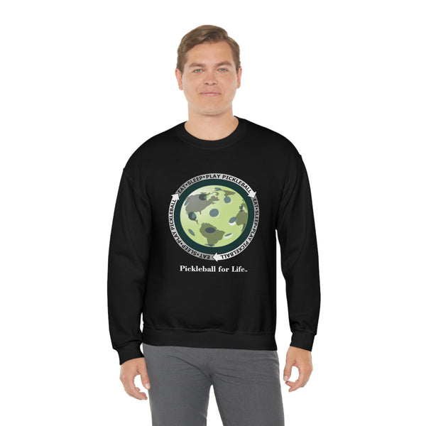 Eat Sleep Play Pickleball Unisex Crewneck Sweatshirt - Great Pickleball Stuff