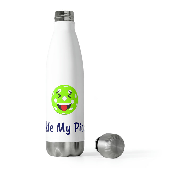 Tickle My Pickle Insulated Water Bottle (20oz) - Great Pickleball Stuff