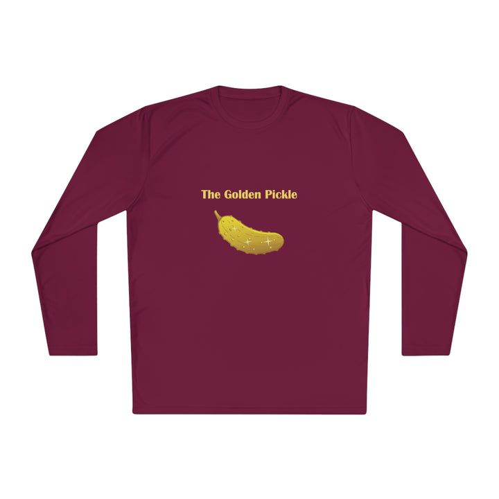 The Golden Pickle Unisex Moisture-Wicking Long Sleeve Tee - Great Pickleball Stuff