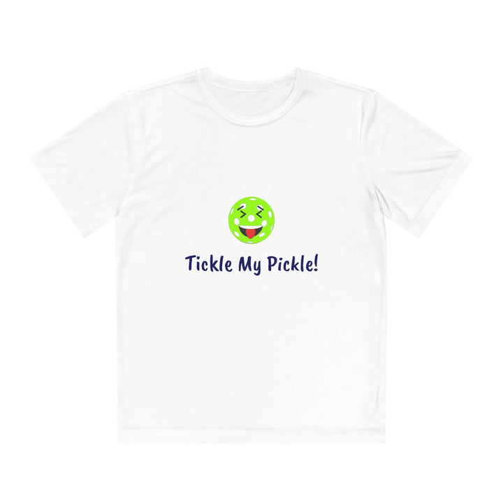 Tickle My Pickle Youth Moisture-Wicking T-Shirt - Great Pickleball Stuff