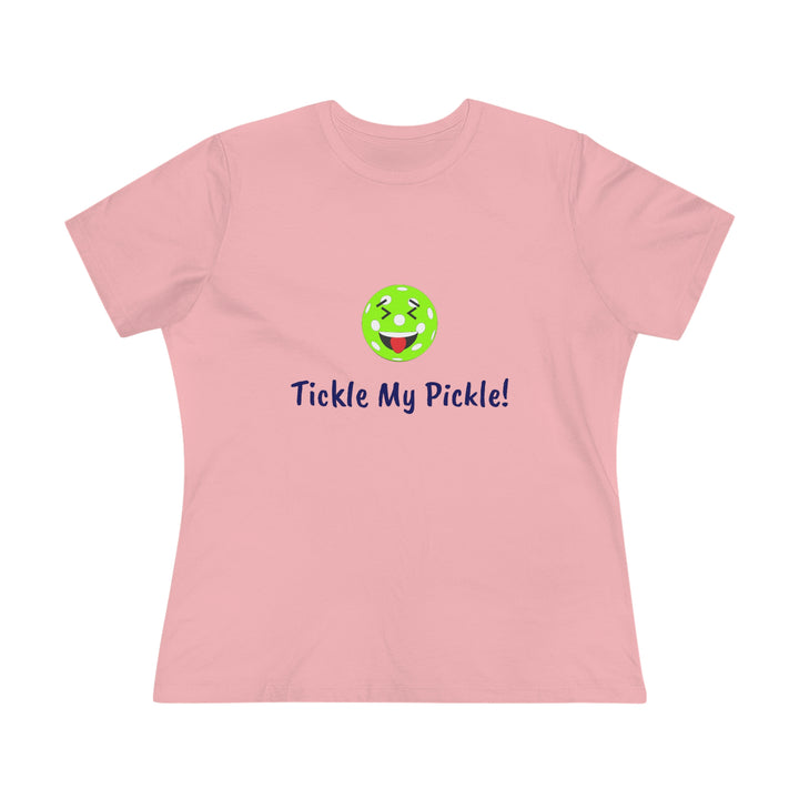 Tickle My Pickle Women's Relaxed-Fit T-shirt - Great Pickleball Stuff