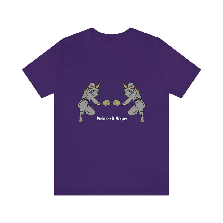 Pickleball Ninjas-Women's Doubles Unisex T-Shirt - Great Pickleball Stuff