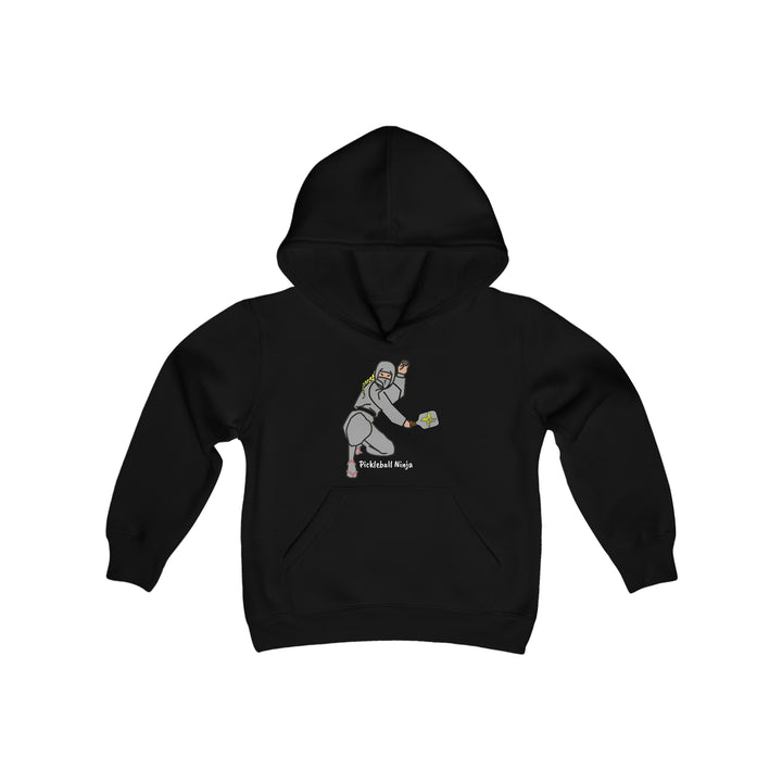 Pickleball Ninja-Female Youth Hoodie - Great Pickleball Stuff