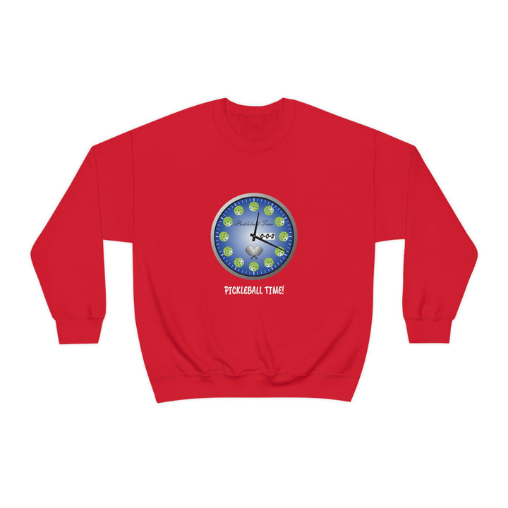 Pickleball Time Unisex Crewneck Sweatshirt - Great Pickleball Stuff