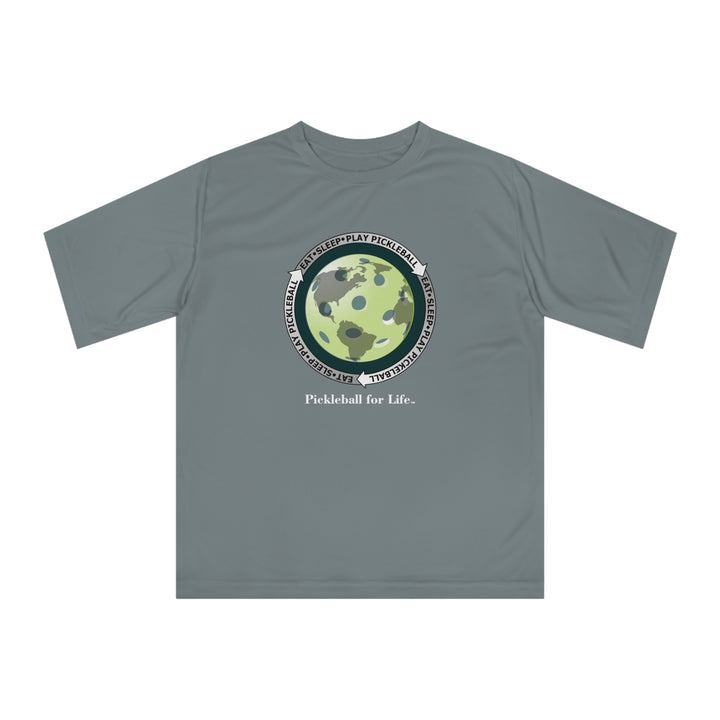 Eat Sleep Play Pickleball Unisex Moisture-Wicking T-Shirt - Great Pickleball Stuff