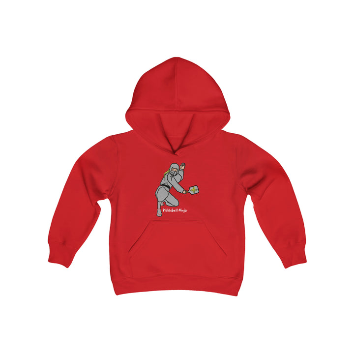 Pickleball Ninja-Female Youth Hoodie - Great Pickleball Stuff