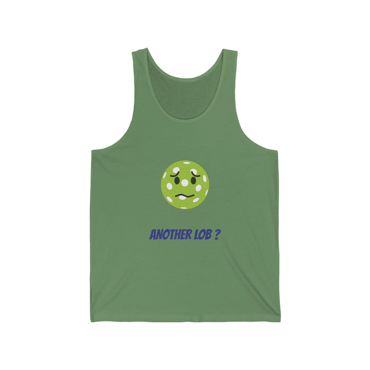 Another Lob? Unisex Cotton Tank - Great Pickleball Stuff