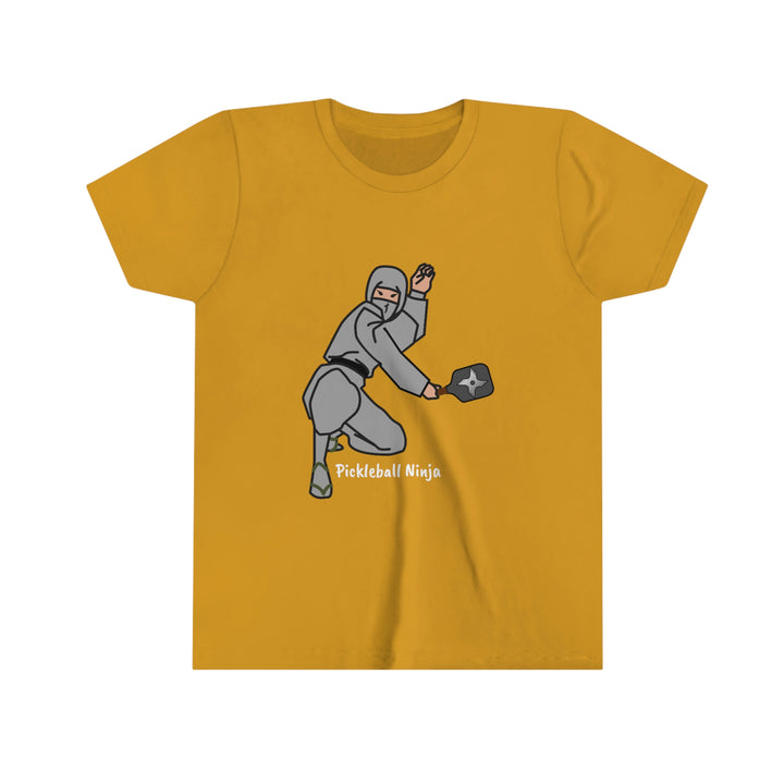 Pickleball Ninja-Male Youth T-Shirt - Great Pickleball Stuff