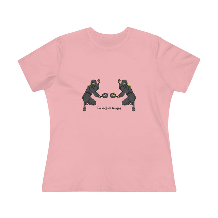 Pickleball Ninjas-Women's Doubles Women's Relaxed-Fit T-shirt - Great Pickleball Stuff